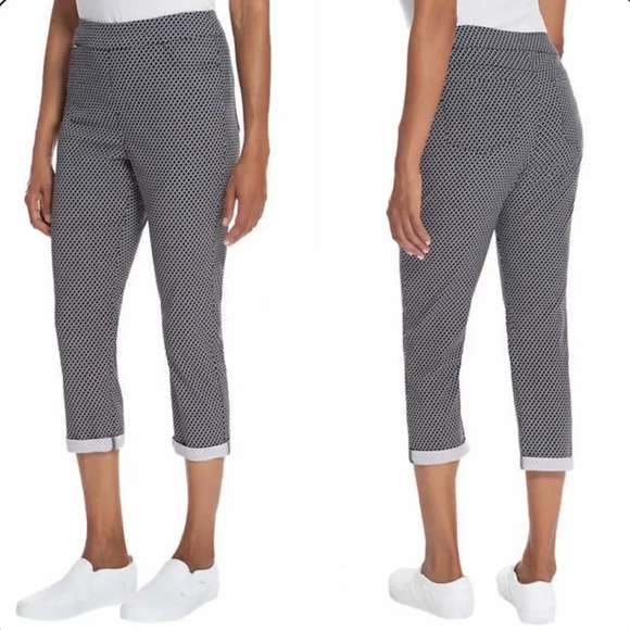 Mario Serrani Women’s Roll Cuff Capri - Picture 1 of 9